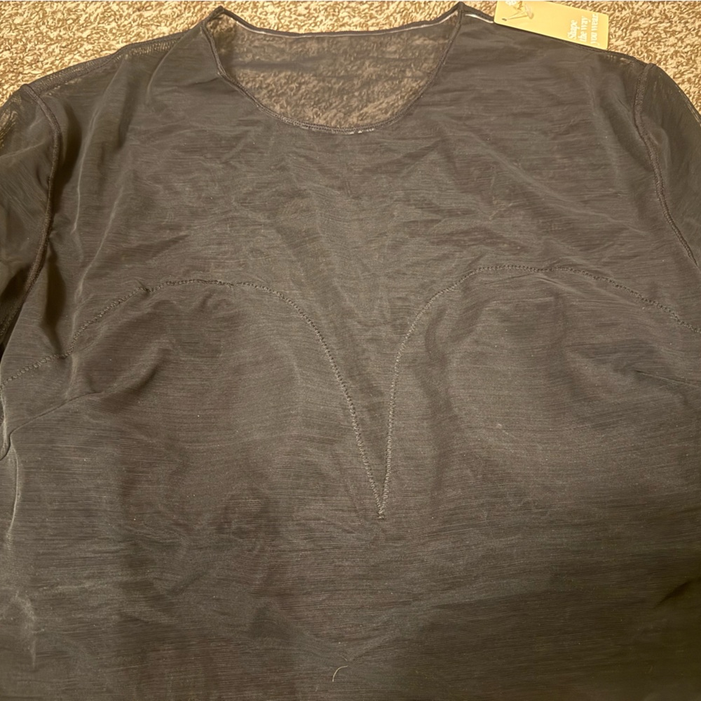 Black Sheer Women's Bodysuit